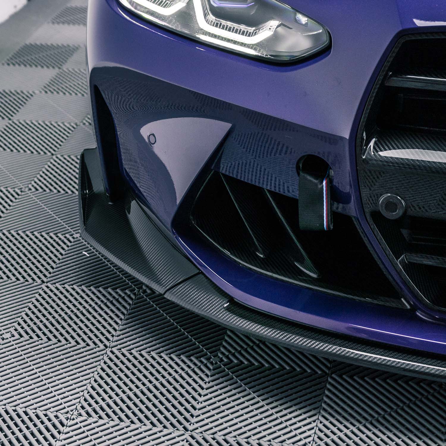 MHC+ BMW G80 M3 G82 M4 Gloss Carbon Fibre CSL Front Splitter