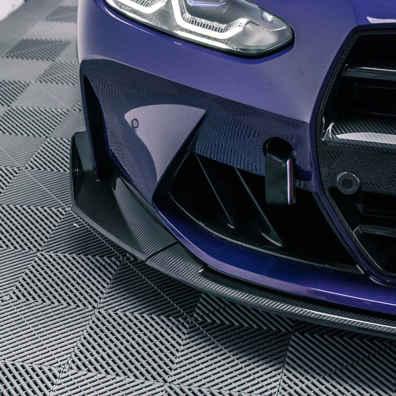 MHC+ BMW G80 M3 G82 M4 Gloss Carbon Fibre CSL Front Splitter