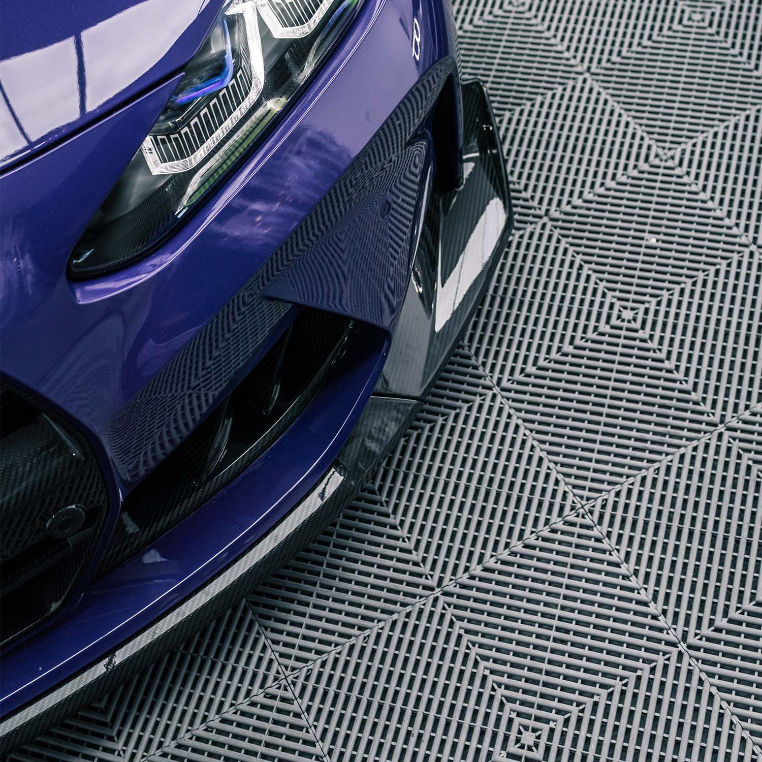 MHC+ BMW G80 M3 G82 M4 Gloss Carbon Fibre CSL Front Splitter