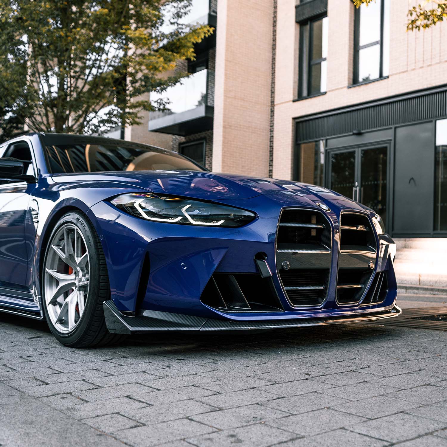 MHC+ BMW G80 M3 G82 M4 Gloss Carbon Fibre CSL Front Splitter