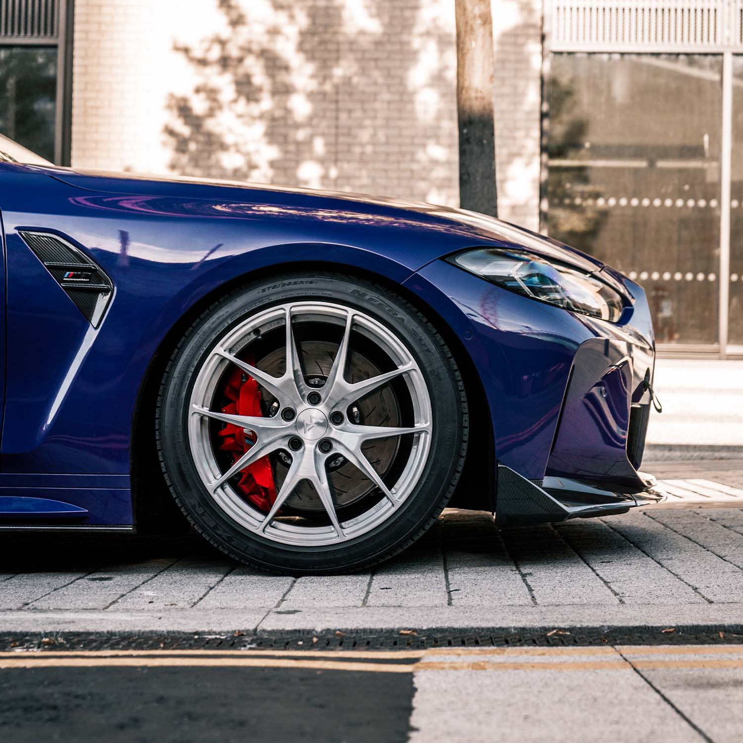 MHC+ BMW G80 M3 G82 M4 Gloss Carbon Fibre CSL Front Splitter
