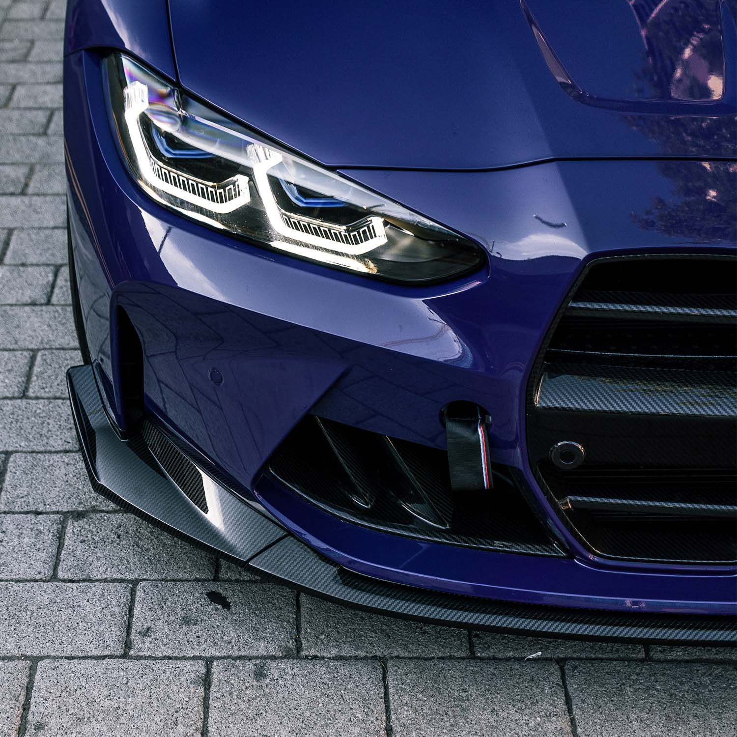 MHC+ BMW G80 M3 G82 M4 Gloss Carbon Fibre CSL Front Splitter