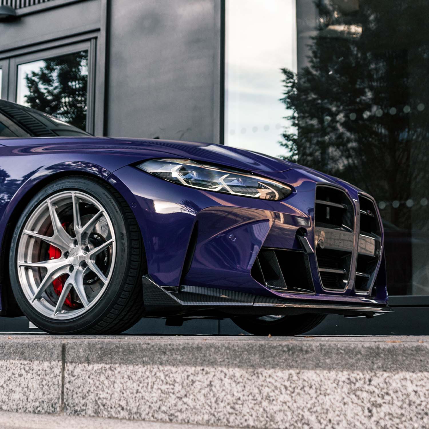 MHC+ BMW G80 M3 G82 M4 Gloss Carbon Fibre CSL Front Splitter