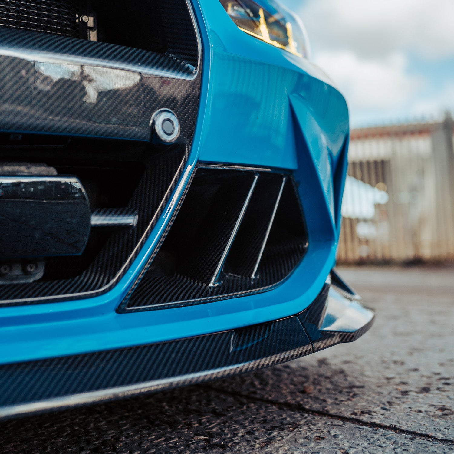 MHC+ BMW G80 G81 M3 G82 G83 M4 SP2 Carbon Fibre Front Splitter - Distributed By R44 Performance
