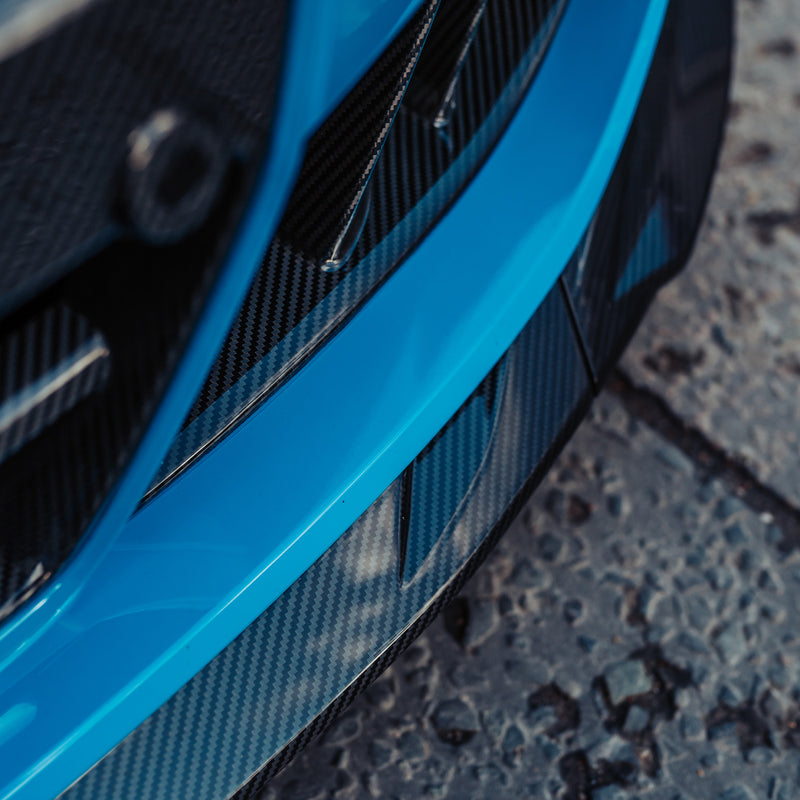 MHC+ BMW G80 G81 M3 G82 G83 M4 SP2 Carbon Fibre Front Splitter - Distributed By R44 Performance