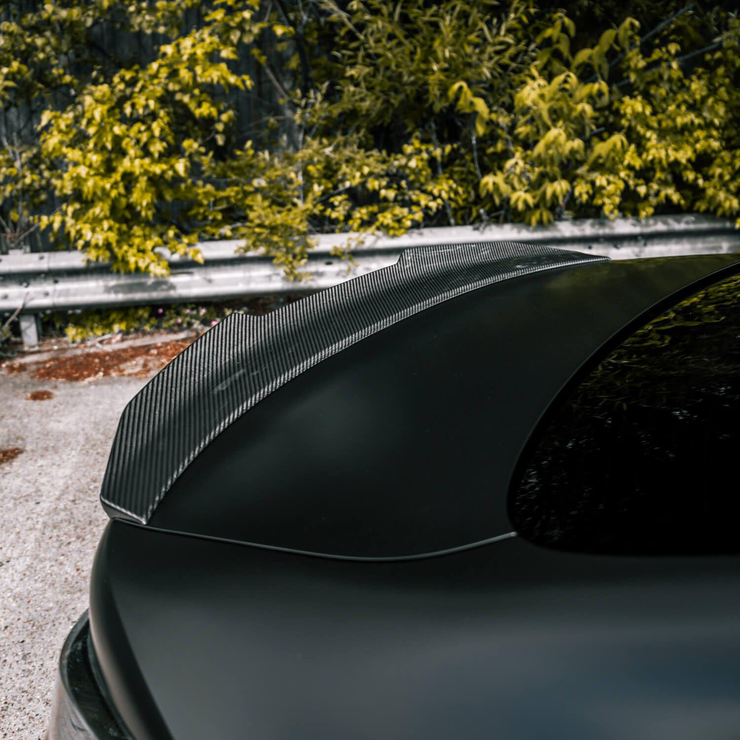 MHC+ BMW G82 M4 Ducktail Style Carbon Fibre Rear Spoiler