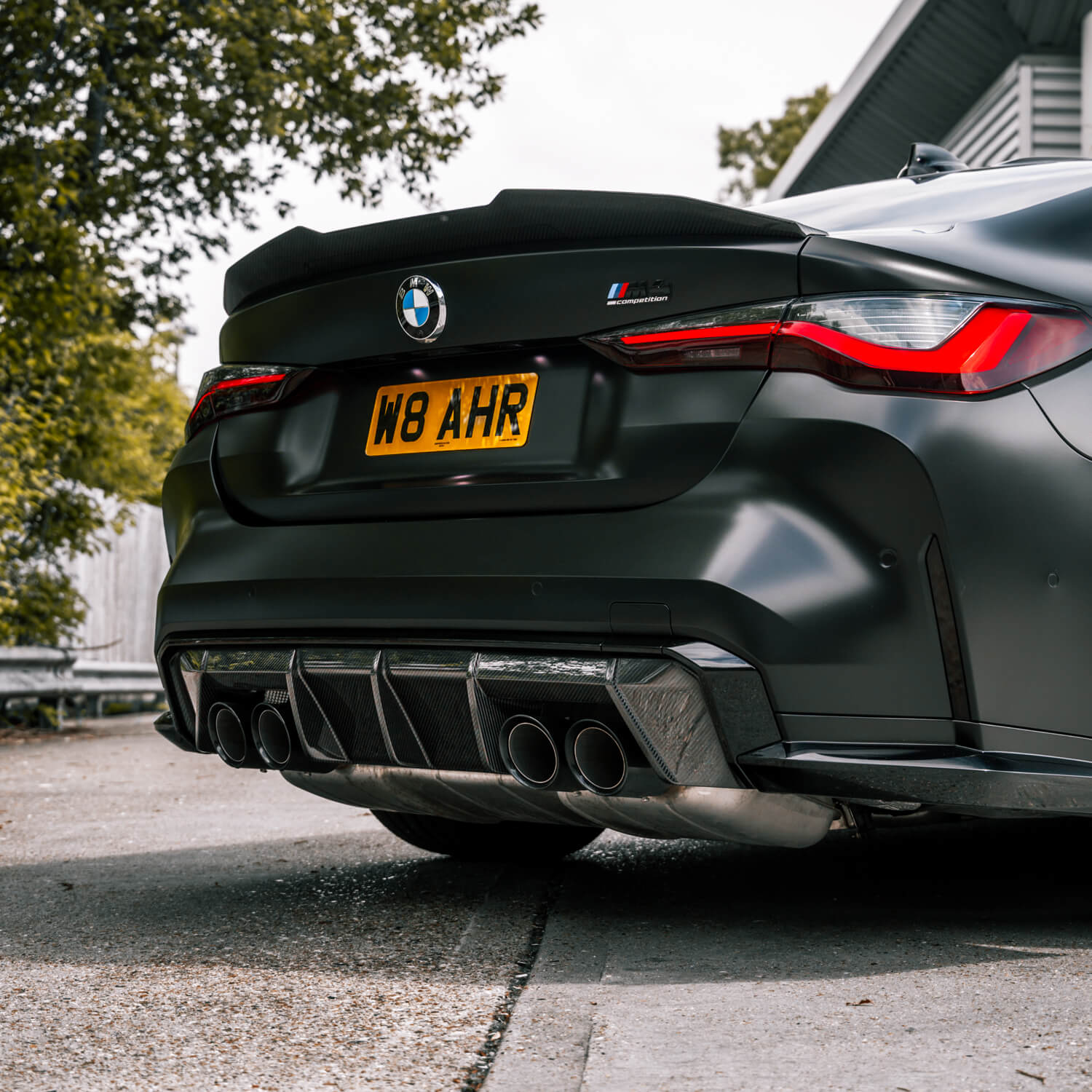 MHC+ BMW G82 M4 Ducktail Style Carbon Fibre Rear Spoiler