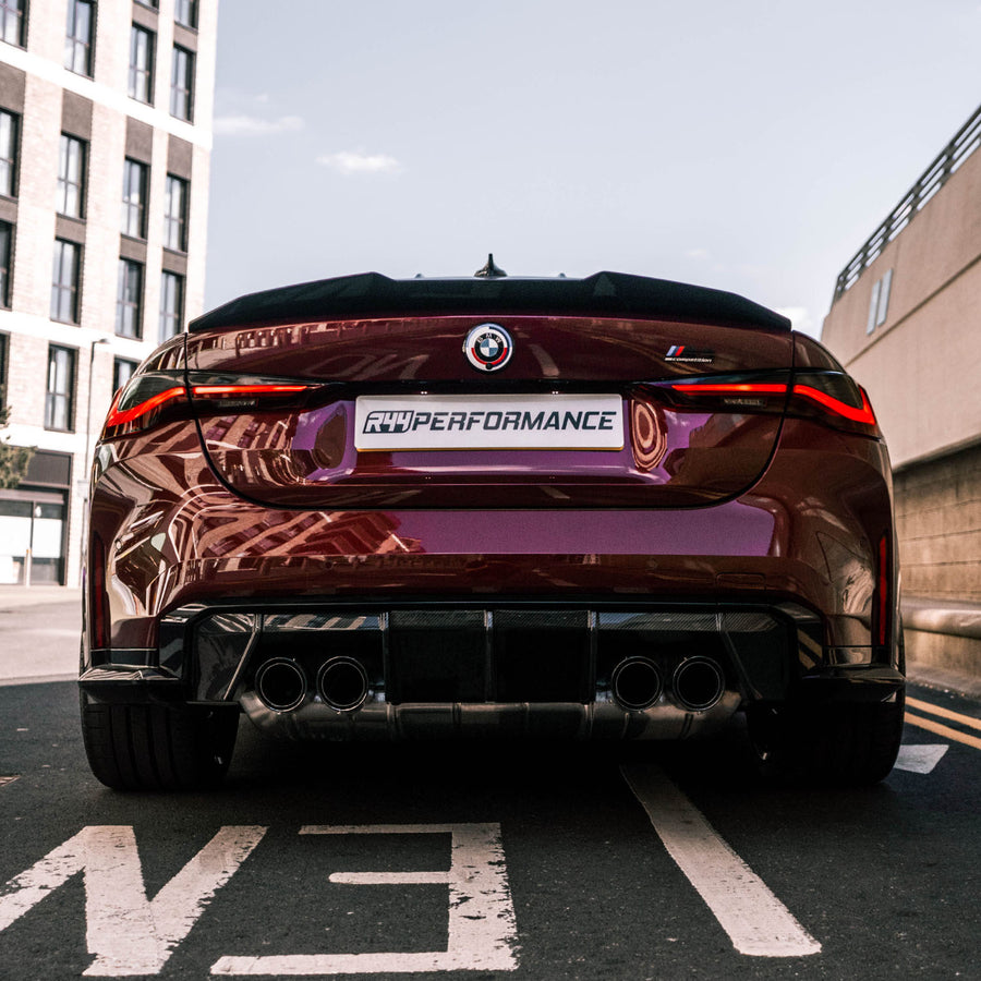 MHC+ BMW G82 M4 Ducktail Style Carbon Fibre Rear Spoiler