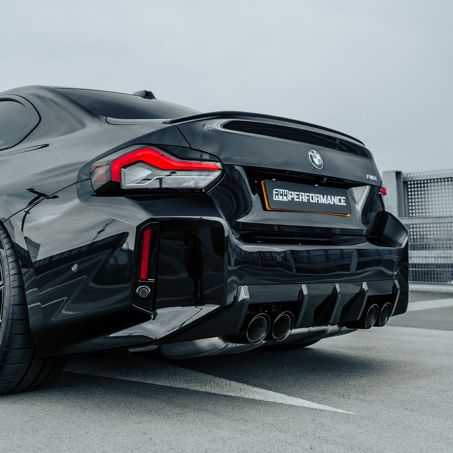 MHC+ BMW G87 M2 Carbon Fibre OEM Style Rear Diffuser