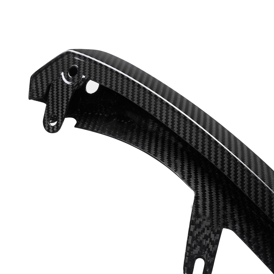 MHC+ BMW M2 G87 Performance Style Front Splitter In Pre Preg Gloss Carbon Fibre