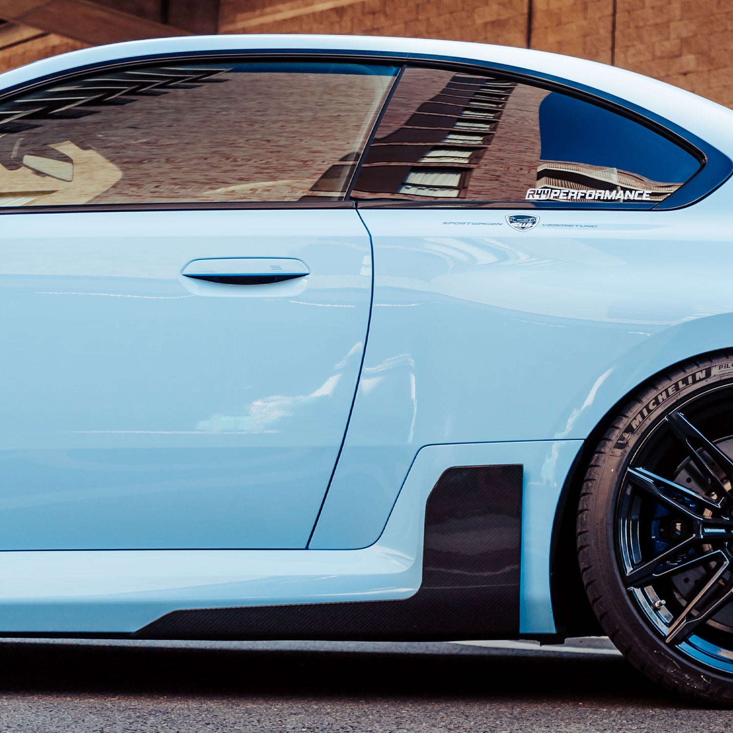 MHC+ BMW G87 M2 Carbon Fibre Performance Style Side Skirts