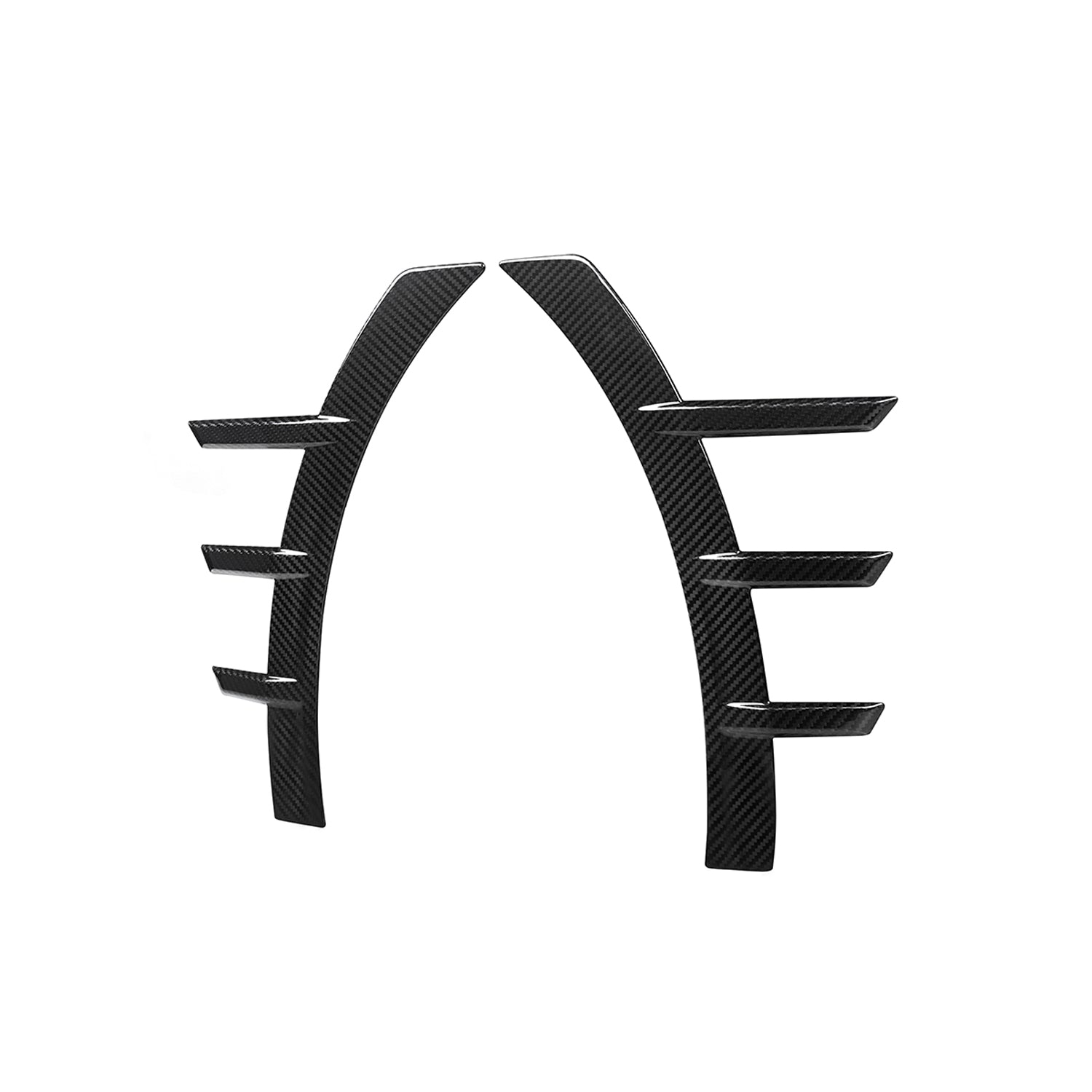 MHC+ BMW G87 M2 Carbon Fibre Side Trim Arch Extensions
