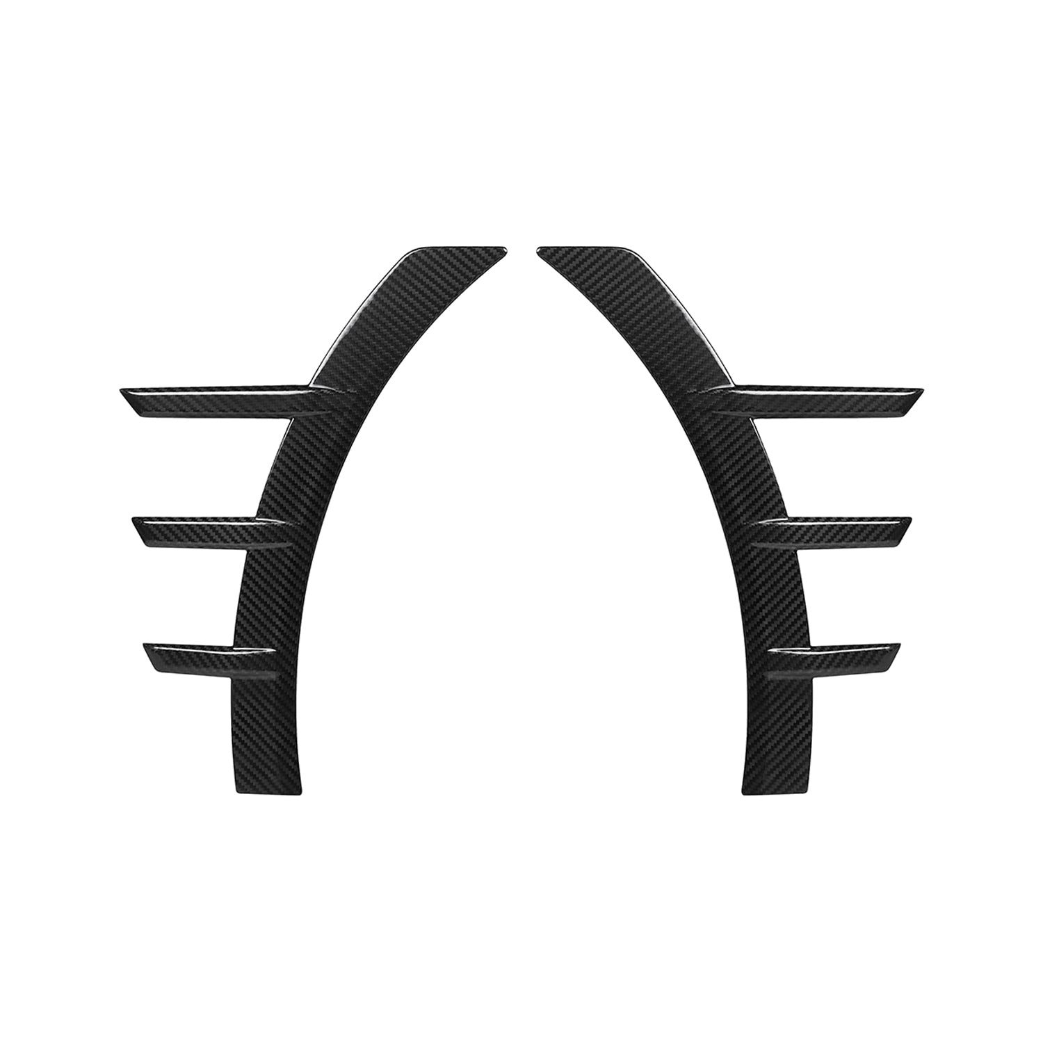 MHC+ BMW G87 M2 Carbon Fibre Side Trim Arch Extensions