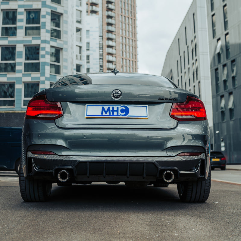 MHC+ BMW M235i & M240i Ultra Aggressive Carbon Fibre Rear Diffuser