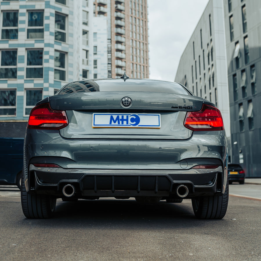 MHC+ BMW M235i & M240i Ultra Aggressive Carbon Fibre Rear Diffuser