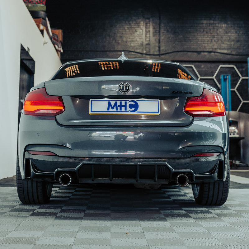MHC+ BMW M235i & M240i Ultra Aggressive Carbon Fibre Rear Diffuser