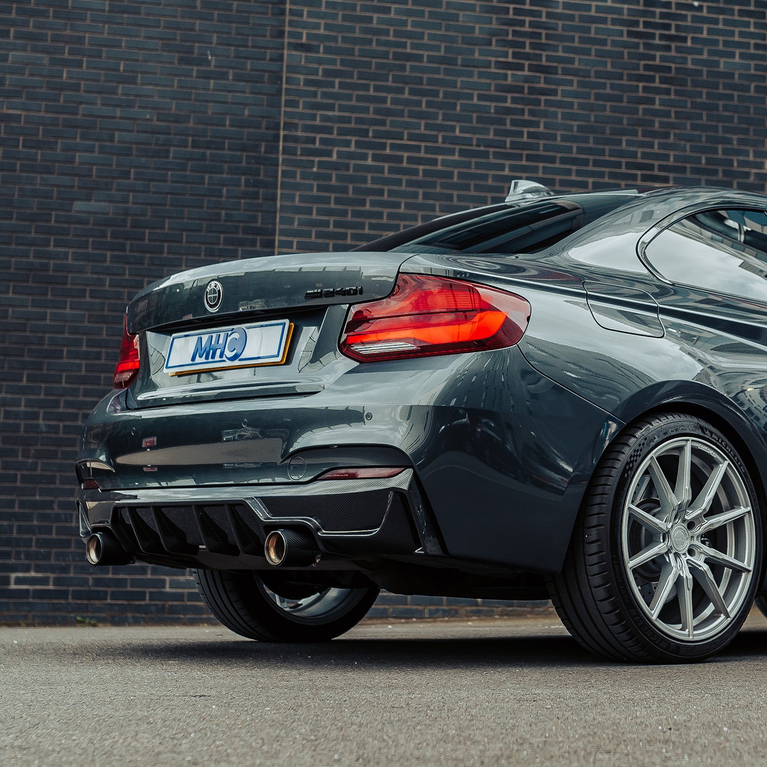 MHC+ BMW M235i & M240i Ultra Aggressive Carbon Fibre Rear Diffuser