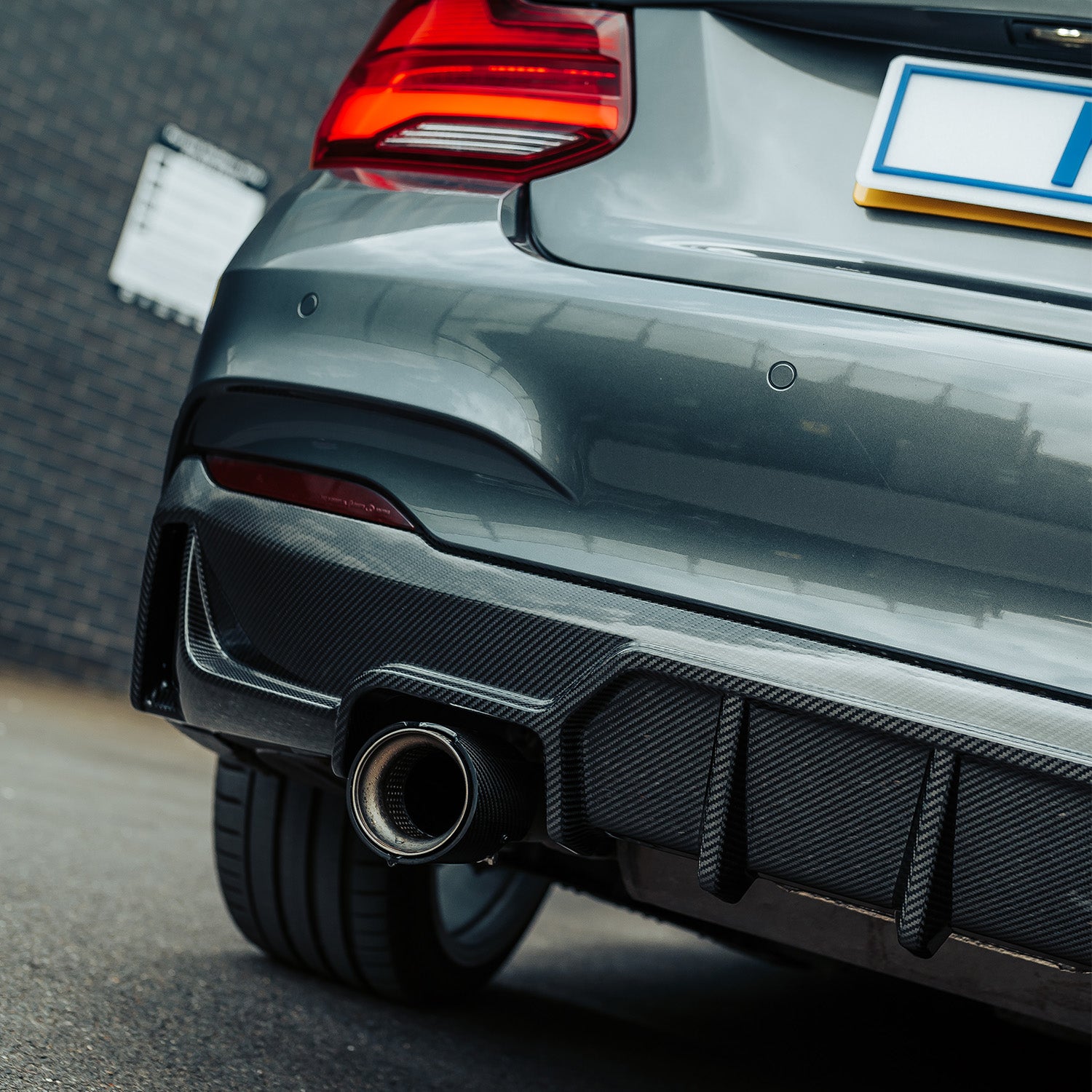 MHC+ BMW M235i & M240i Ultra Aggressive Carbon Fibre Rear Diffuser