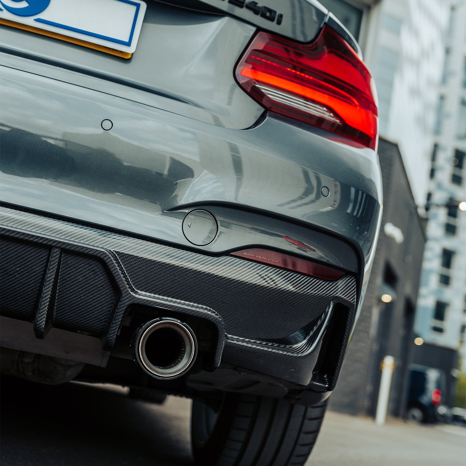 MHC+ BMW M235i & M240i Ultra Aggressive Carbon Fibre Rear Diffuser