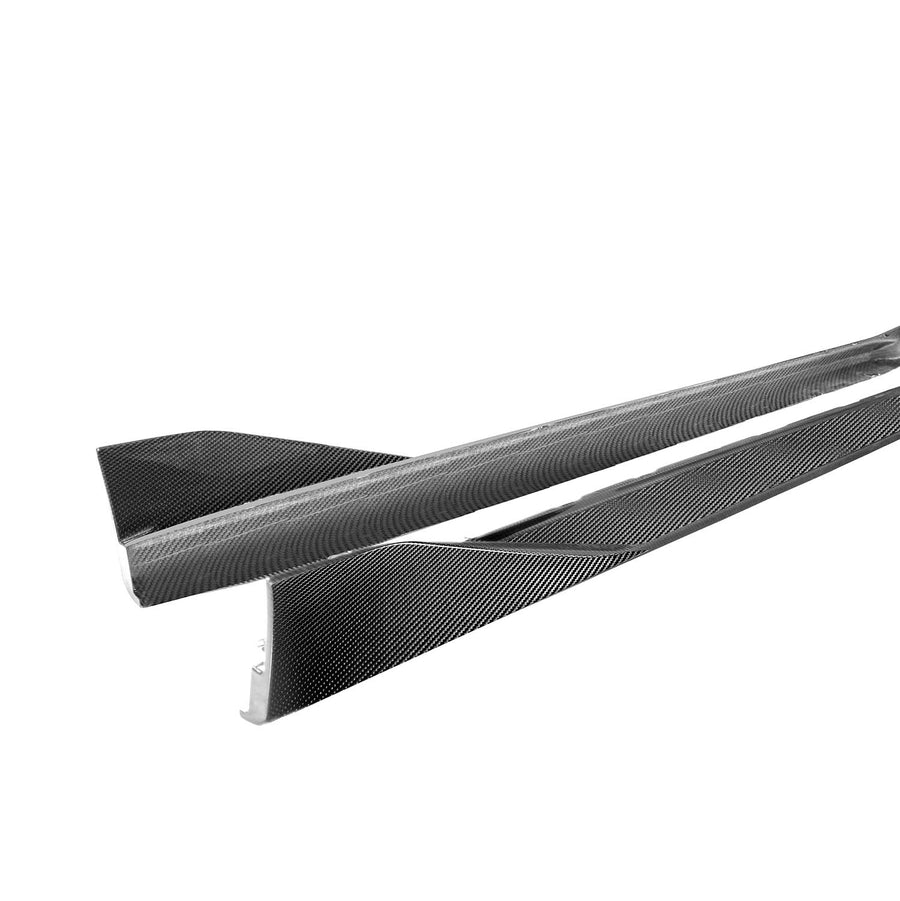MHC+ BMW M3 Performance Style Side Skirts In Pre Preg Carbon Fibre (G80)-R44 Performance