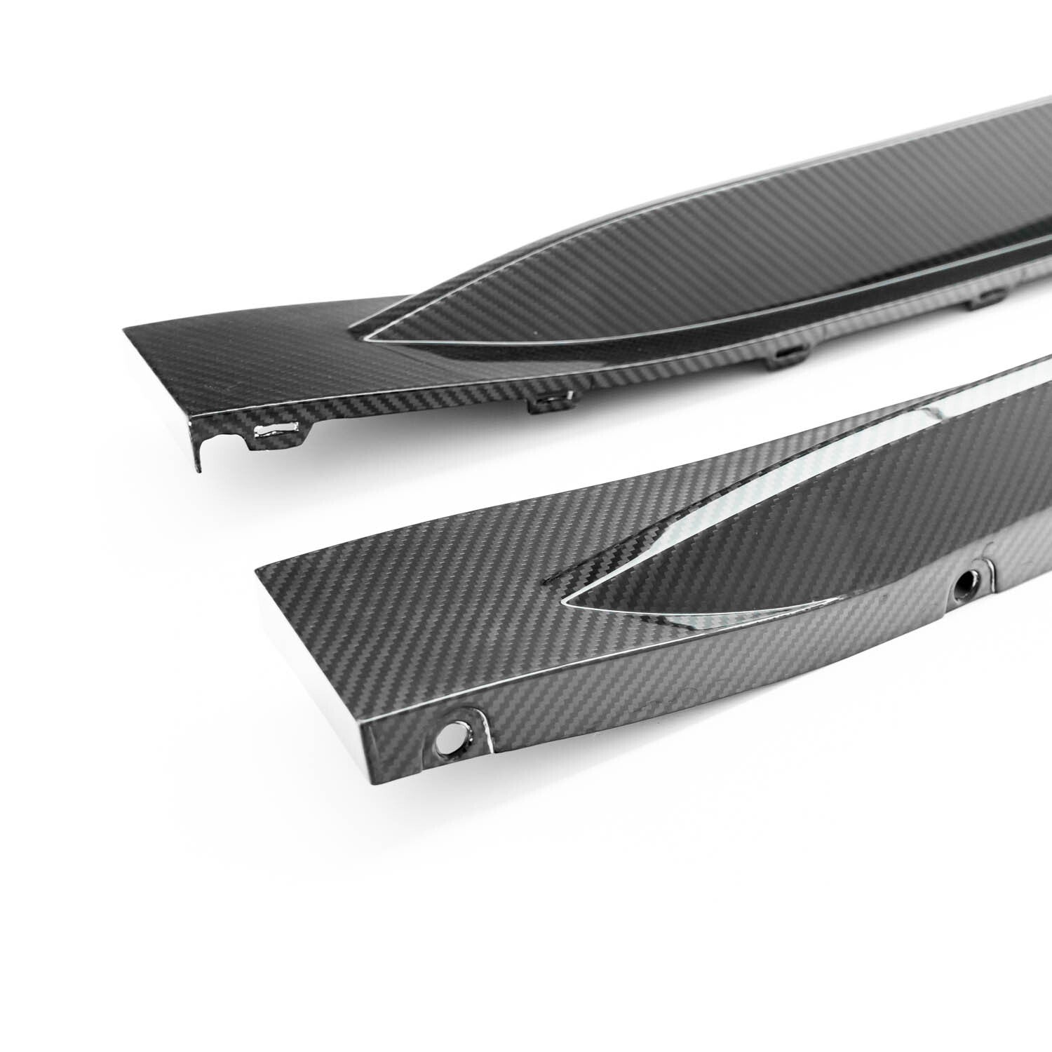 MHC+ BMW M3/M4 OEM Style Side Skirts In Pre Preg Carbon Fibre (G80/G82/G83)-R44 Performance
