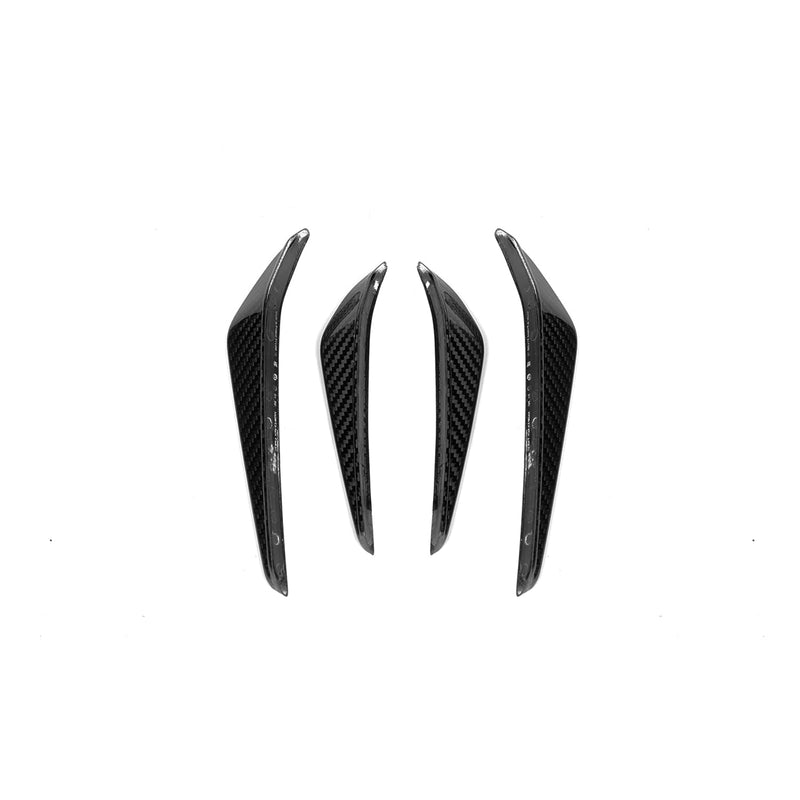 MHC+ BMW M3/M4 Performance Style Canards In Pre Preg Carbon Fibre (G80/G82/G83)-R44 Performance