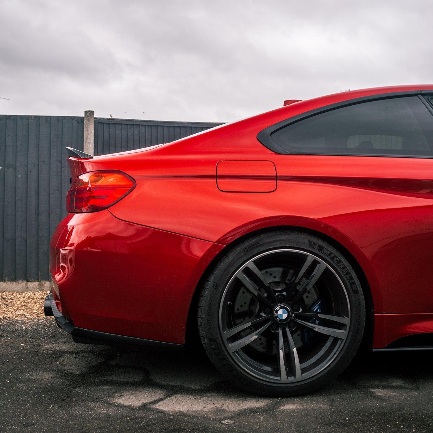 MHC BMW M4 CS Style Spoiler Lip In Gloss Carbon Fibre (F82)-R44 Performance