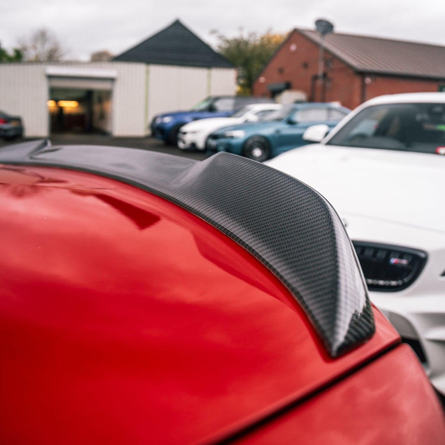 MHC BMW M4 CS Style Spoiler Lip In Gloss Carbon Fibre (F82)-R44 Performance