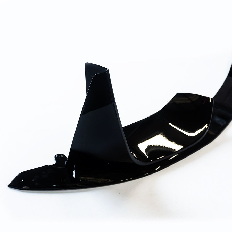 MHC Black BMW F80 M3 & F82 M4 Performance Style Front Splitter In Gloss Black