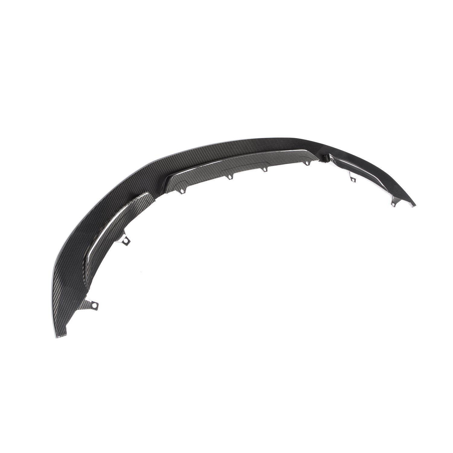 MHC+ BMW F80 M3 F82 M4 GT Style Front Splitter In Gloss Pre Preg Carbon Fibre