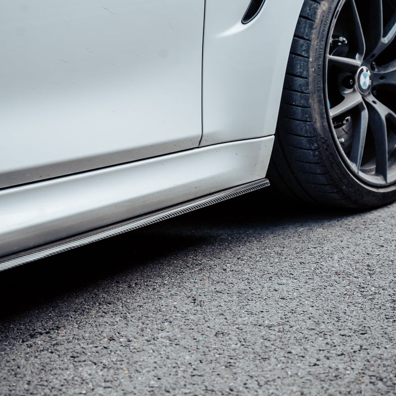 MHC+ BMW F80 M3 F82 M4 Full Length Carbon Fibre Performance Style Carbon Fibre Side Skirts