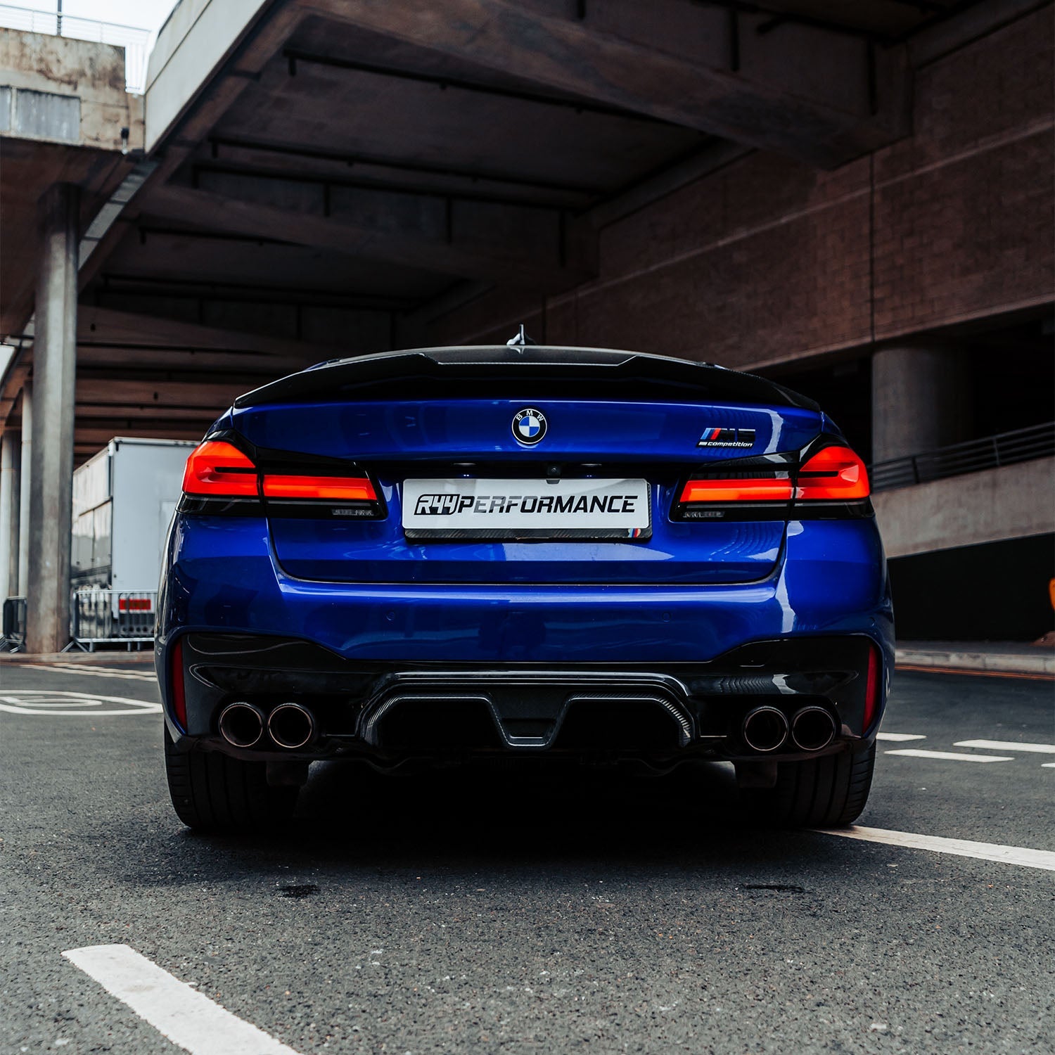 MHC+ BMW F90 M5 G30 5 Series Carbon Fibre Ducktail Spoiler