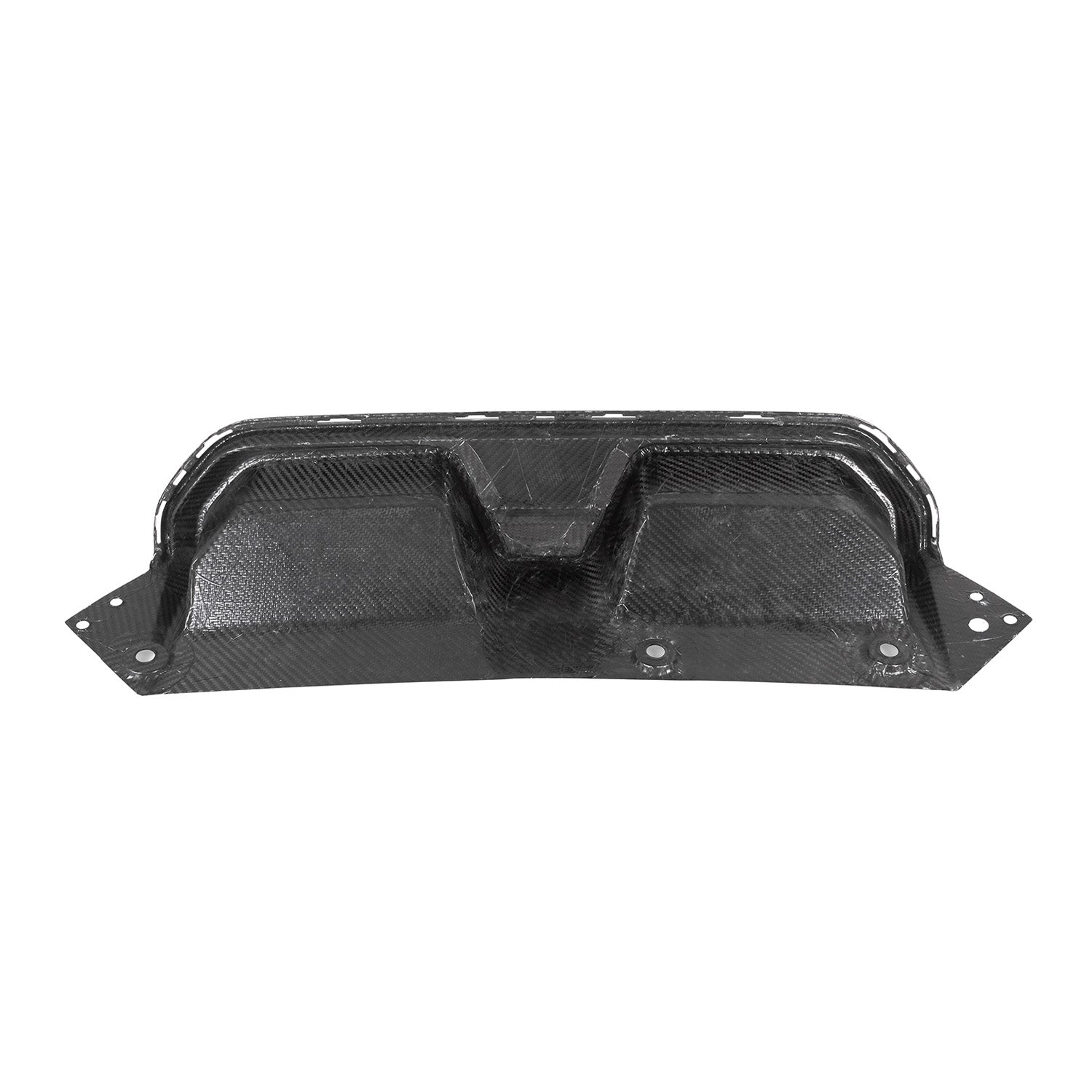 MHC+ BMW F90 M5 LCI CS Style Rear Diffuser In Gloss Pre Preg Carbon Fibre