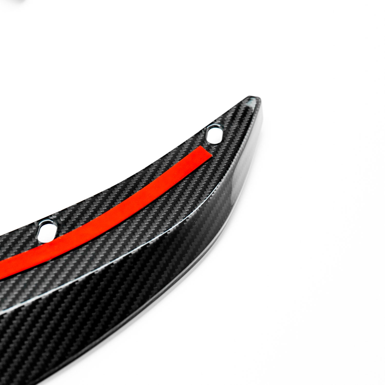 MHC+ BMW G80 M3 Rear Side Splitters In Gloss Carbon Fibre