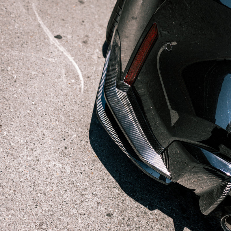 MHC+ BMW G82 M4 G83 Rear Side Splitters In Carbon Fibre Fitted