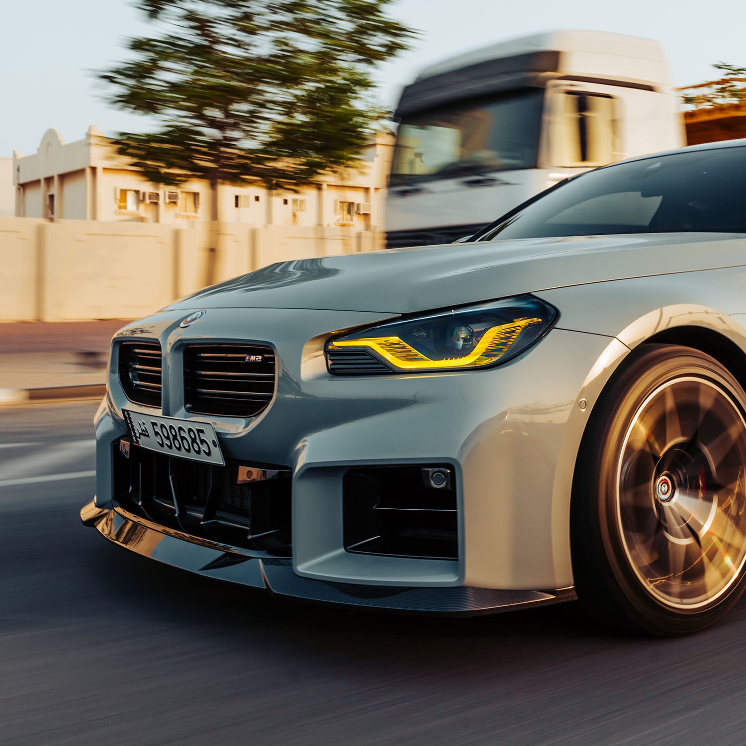 MHC+ BMW G87 M2 Edition 1 Front Splitter In Carbon Fibre
