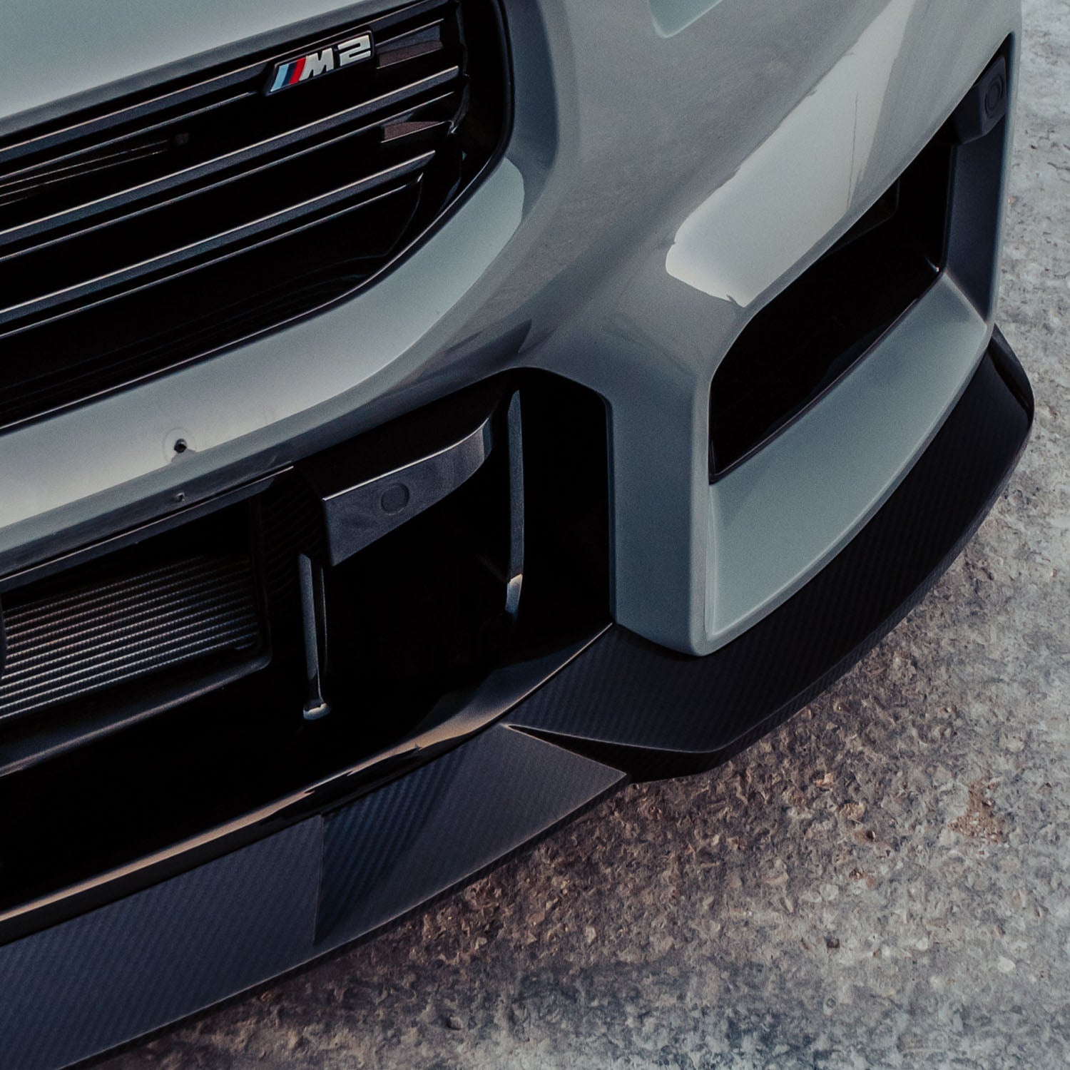 MHC+ BMW G87 M2 Edition 1 Front Splitter In Carbon Fibre