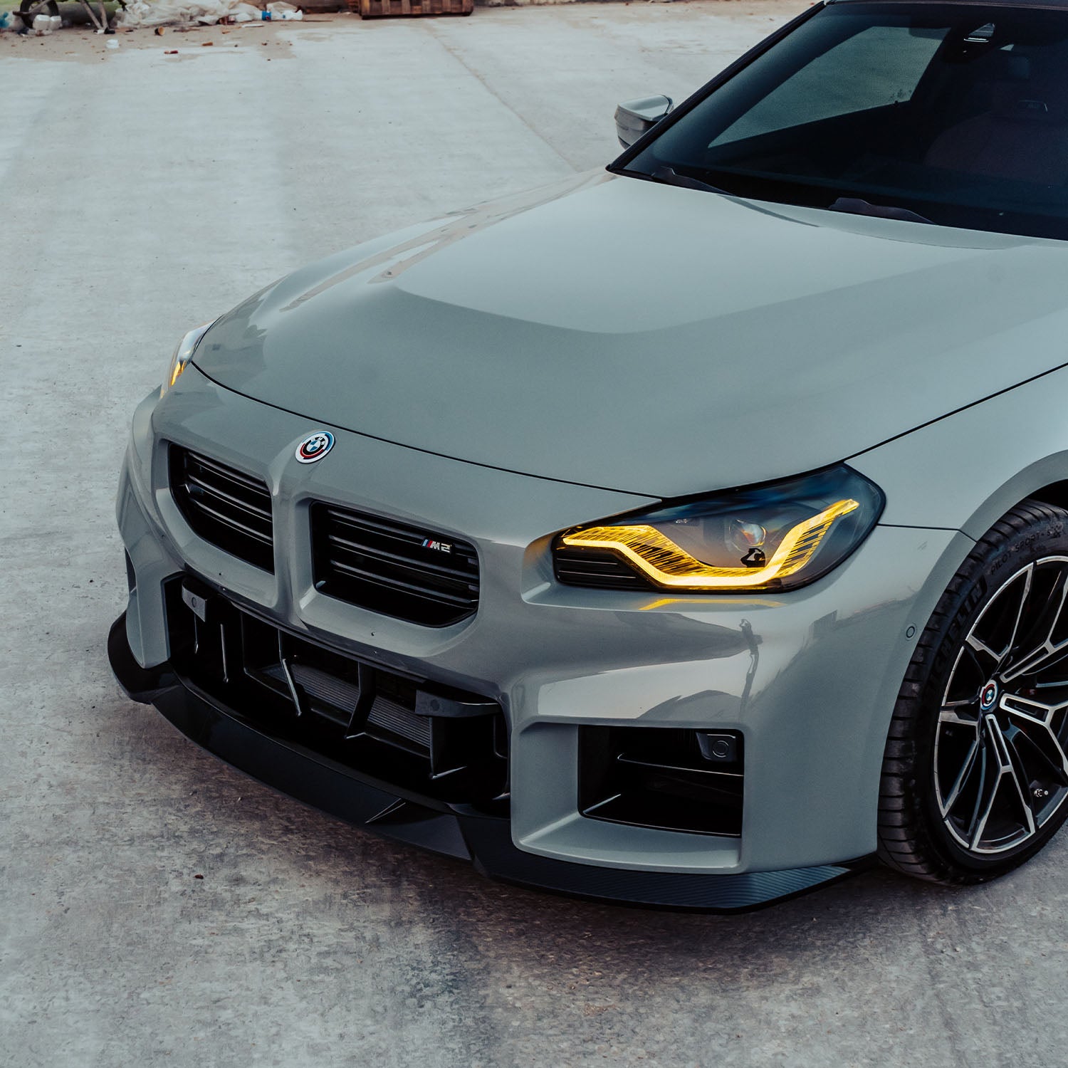 MHC+ BMW G87 M2 Edition 1 Front Splitter In Carbon Fibre