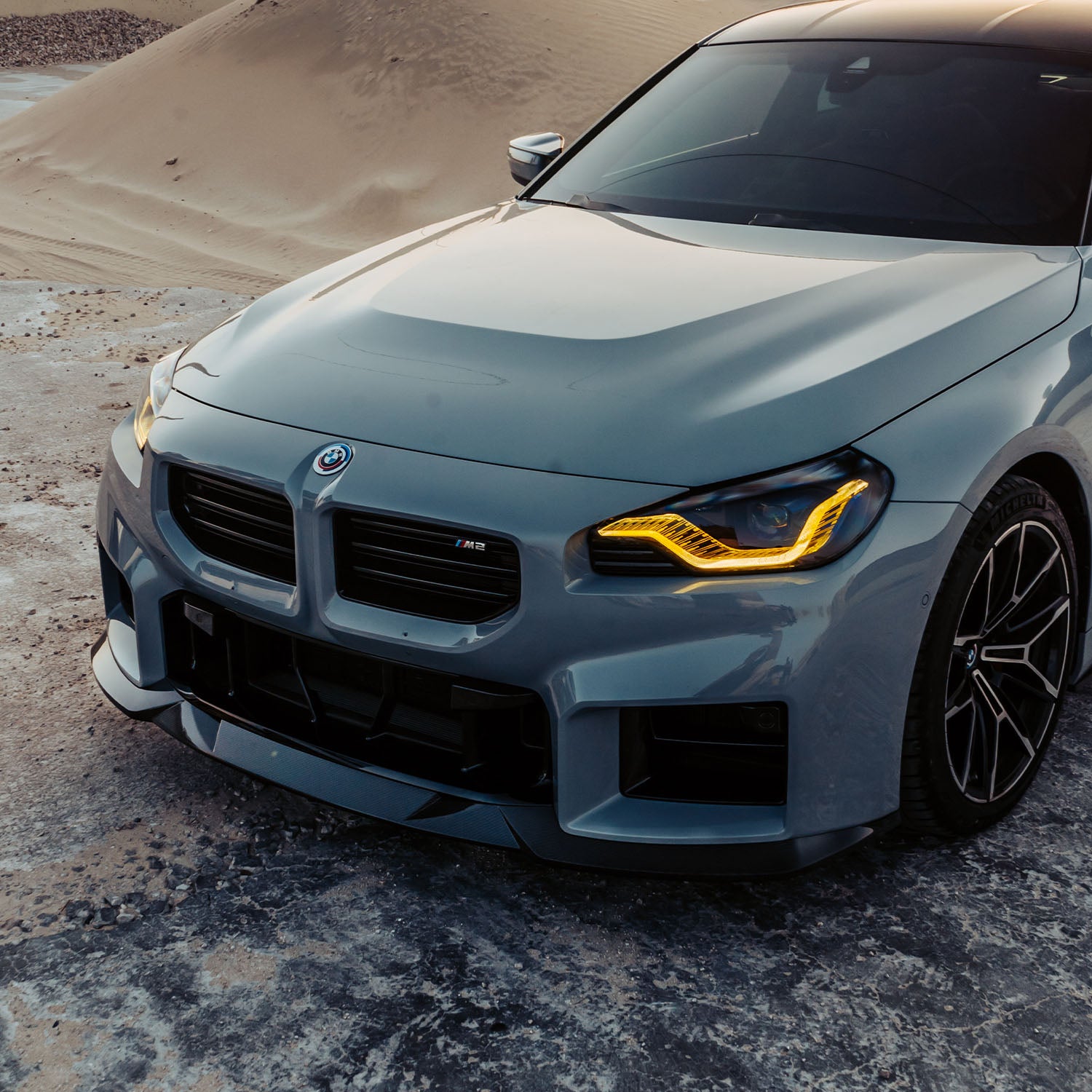 MHC+ BMW G87 M2 Edition 1 Front Splitter In Carbon Fibre