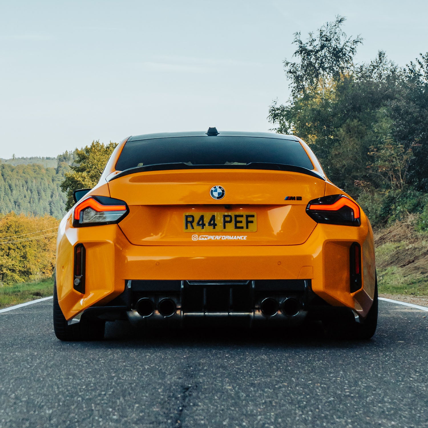 MHC+ BMW G87 M2 Edition 1 Rear Diffuser In Carbon Fibre