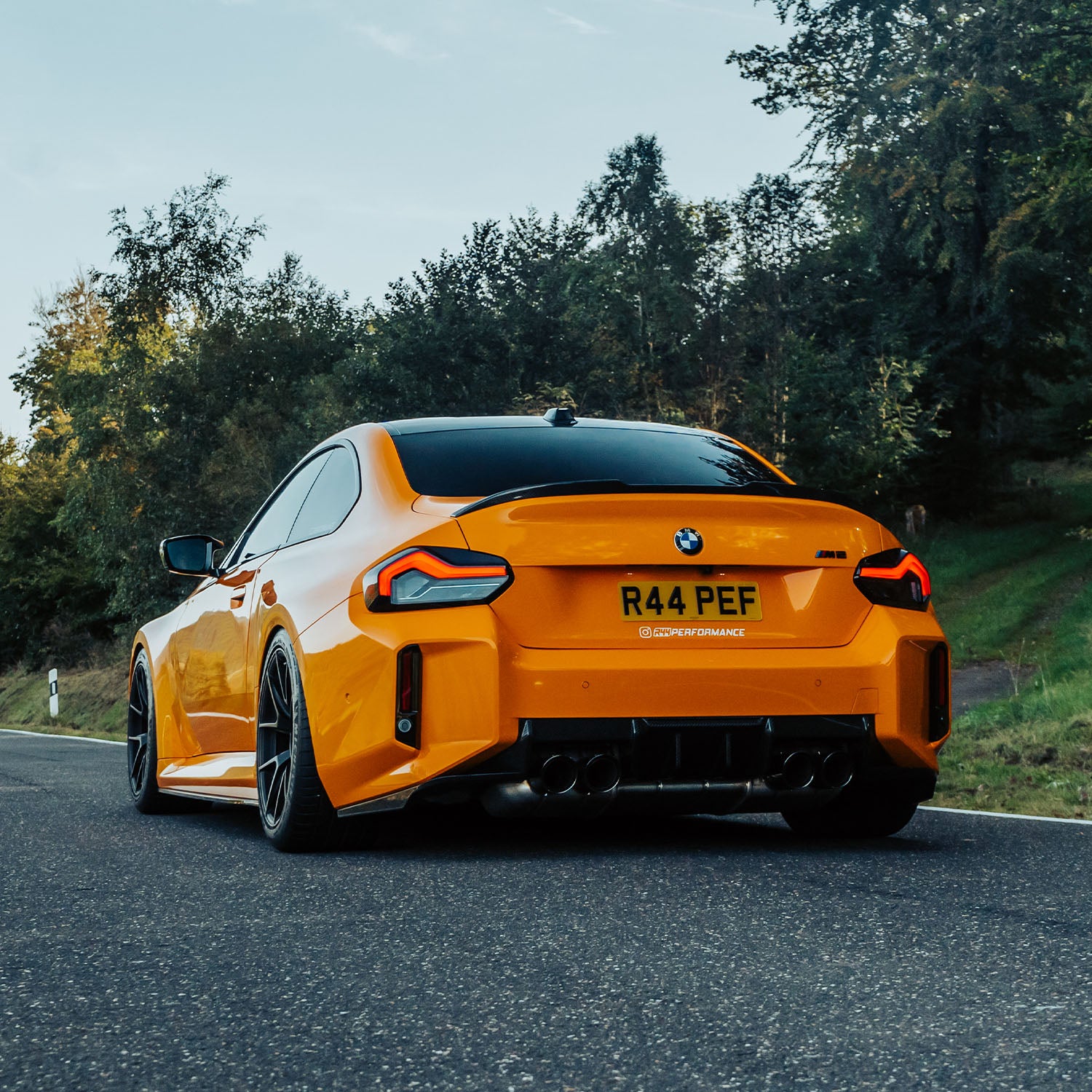 MHC+ BMW G87 M2 Edition 1 Rear Diffuser In Carbon Fibre