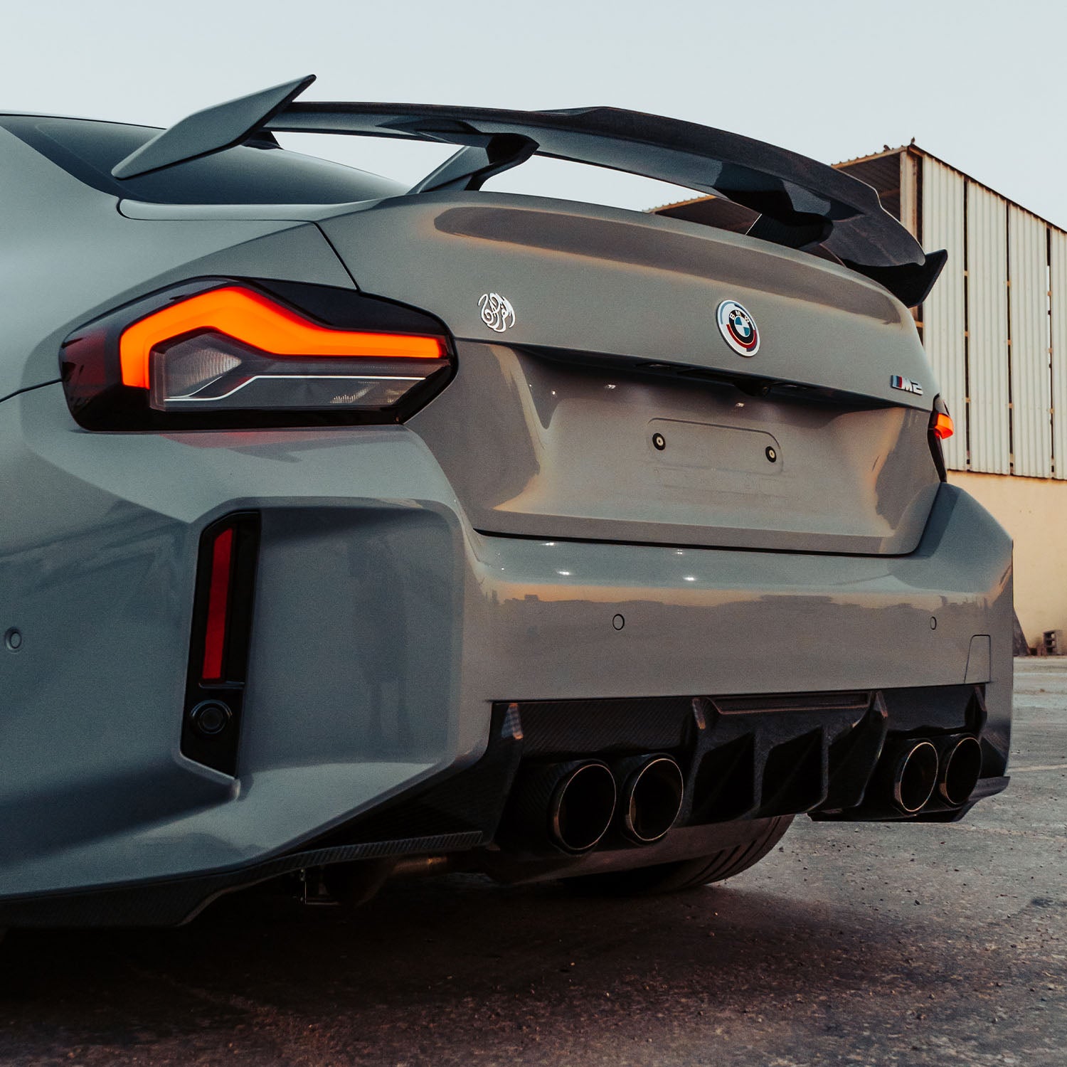 MHC+ BMW G87 M2 Edition 1 Rear Diffuser In Carbon Fibre