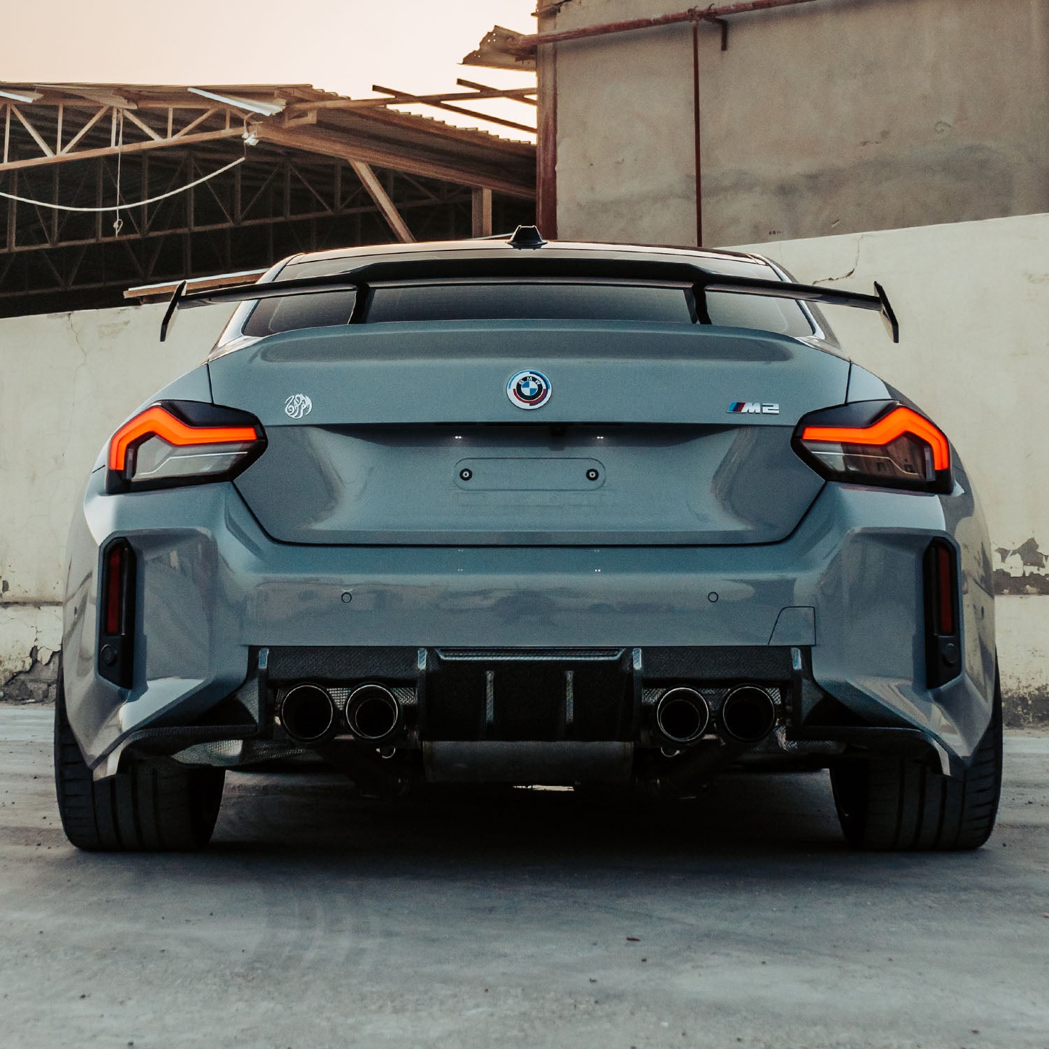 MHC+ BMW G87 M2 Edition 1 Rear Diffuser In Carbon Fibre