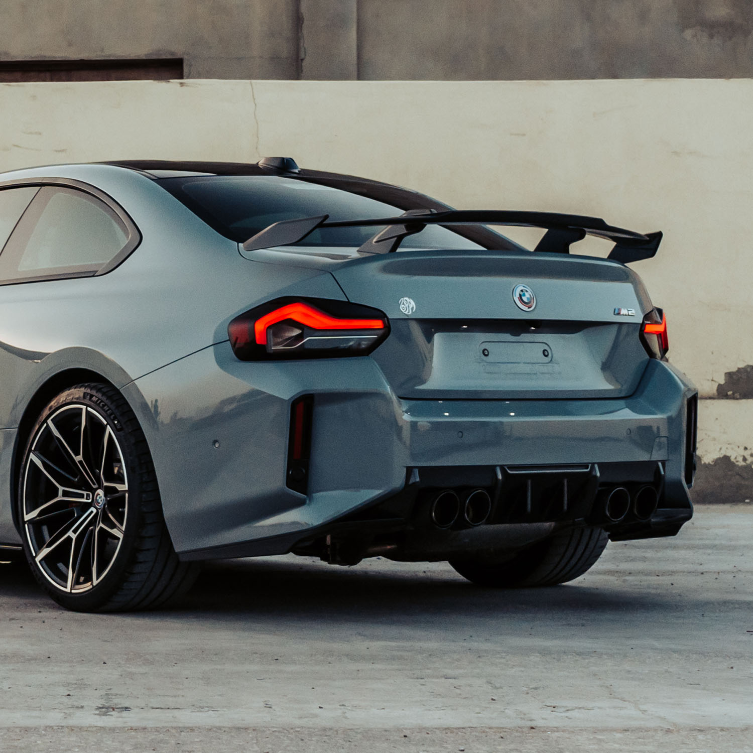 MHC+ BMW G87 M2 Edition 1 Rear Diffuser In Carbon Fibre