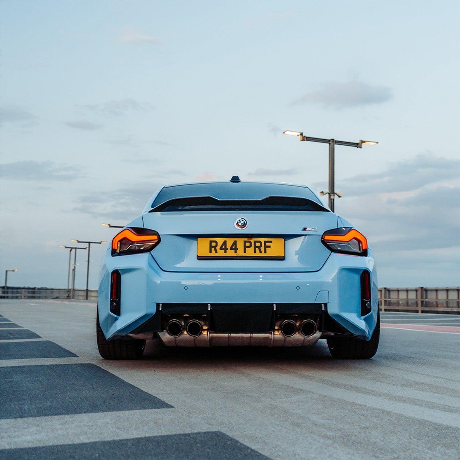 MHC+ BMW G87 M2 G42 M240i Performance Style Rear Spoiler In Pre Preg Carbon Fibre