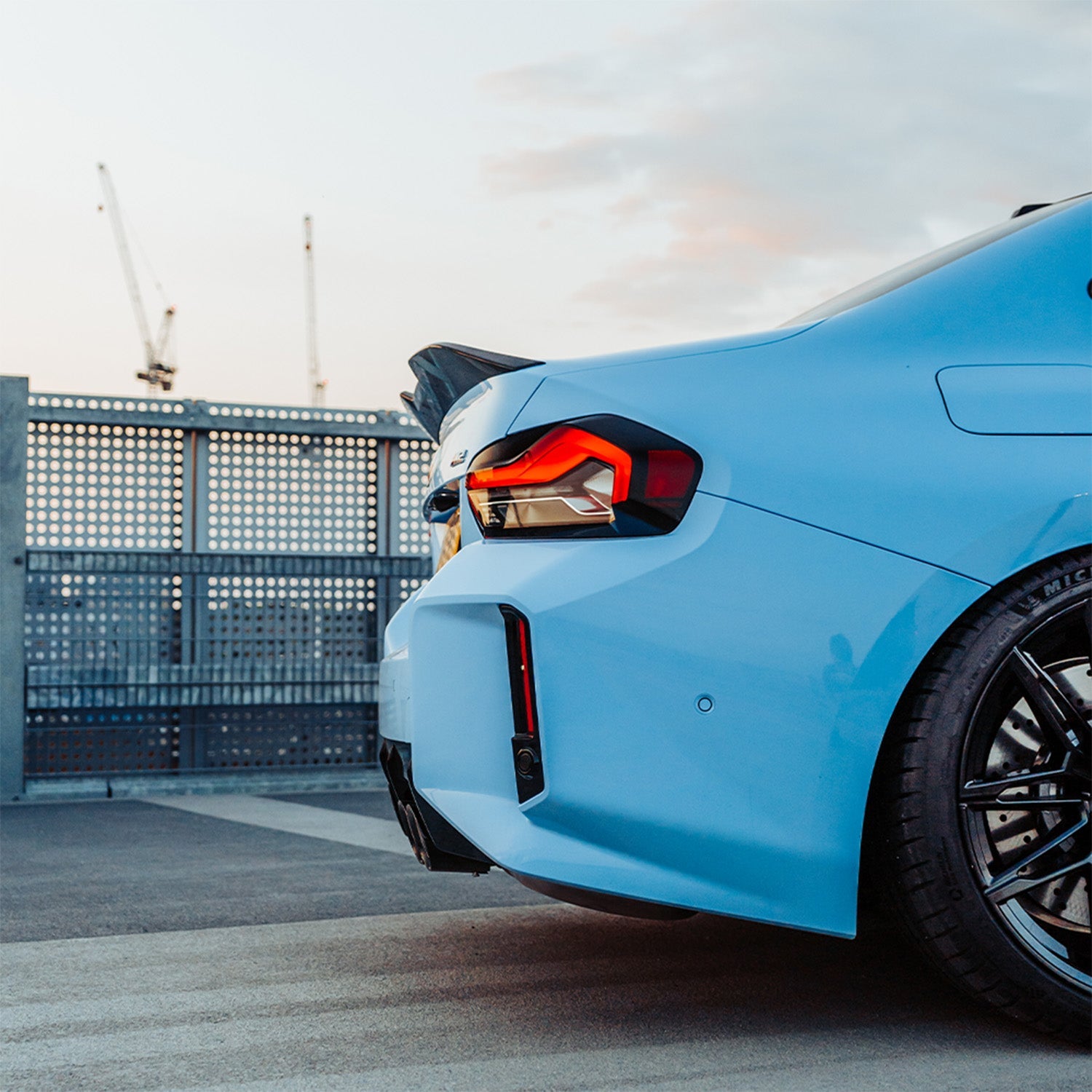 MHC+ BMW G87 M2 G42 M240i Performance Style Rear Spoiler In Pre Preg Carbon Fibre