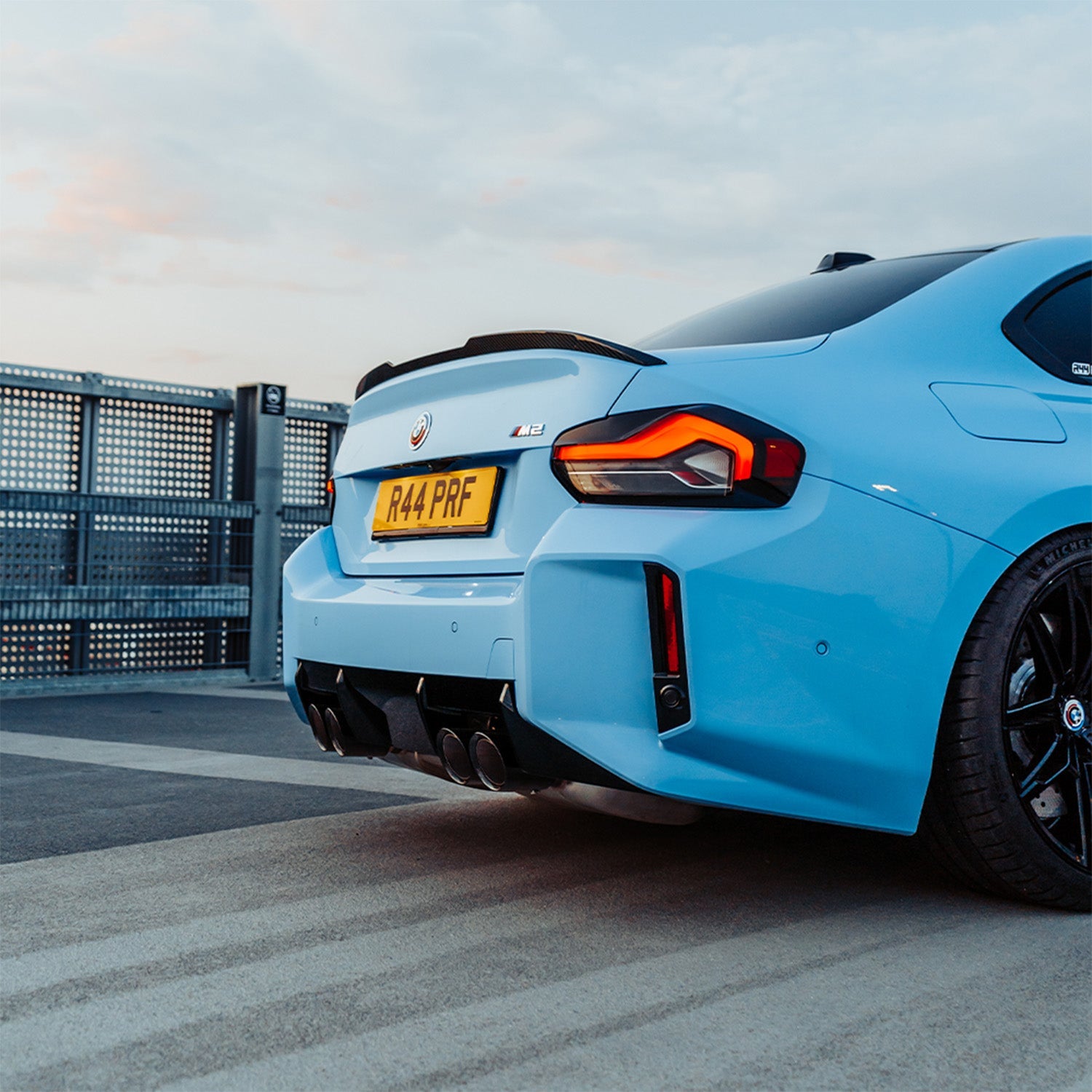 MHC+ BMW G87 M2 G42 M240i V Style Carbon Fibre Rear Spoiler