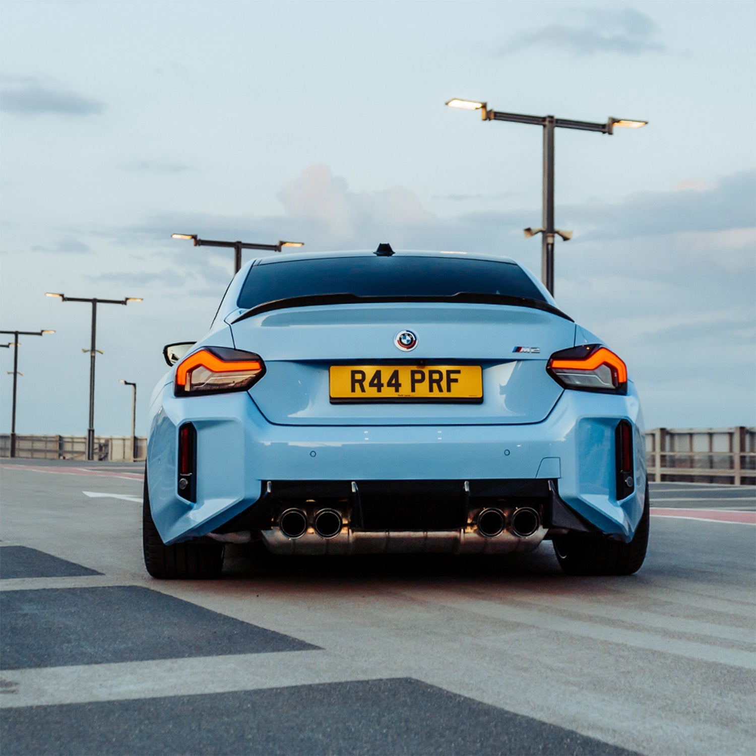 MHC+ BMW G87 M2 G42 M240i V Style Carbon Fibre Rear Spoiler
