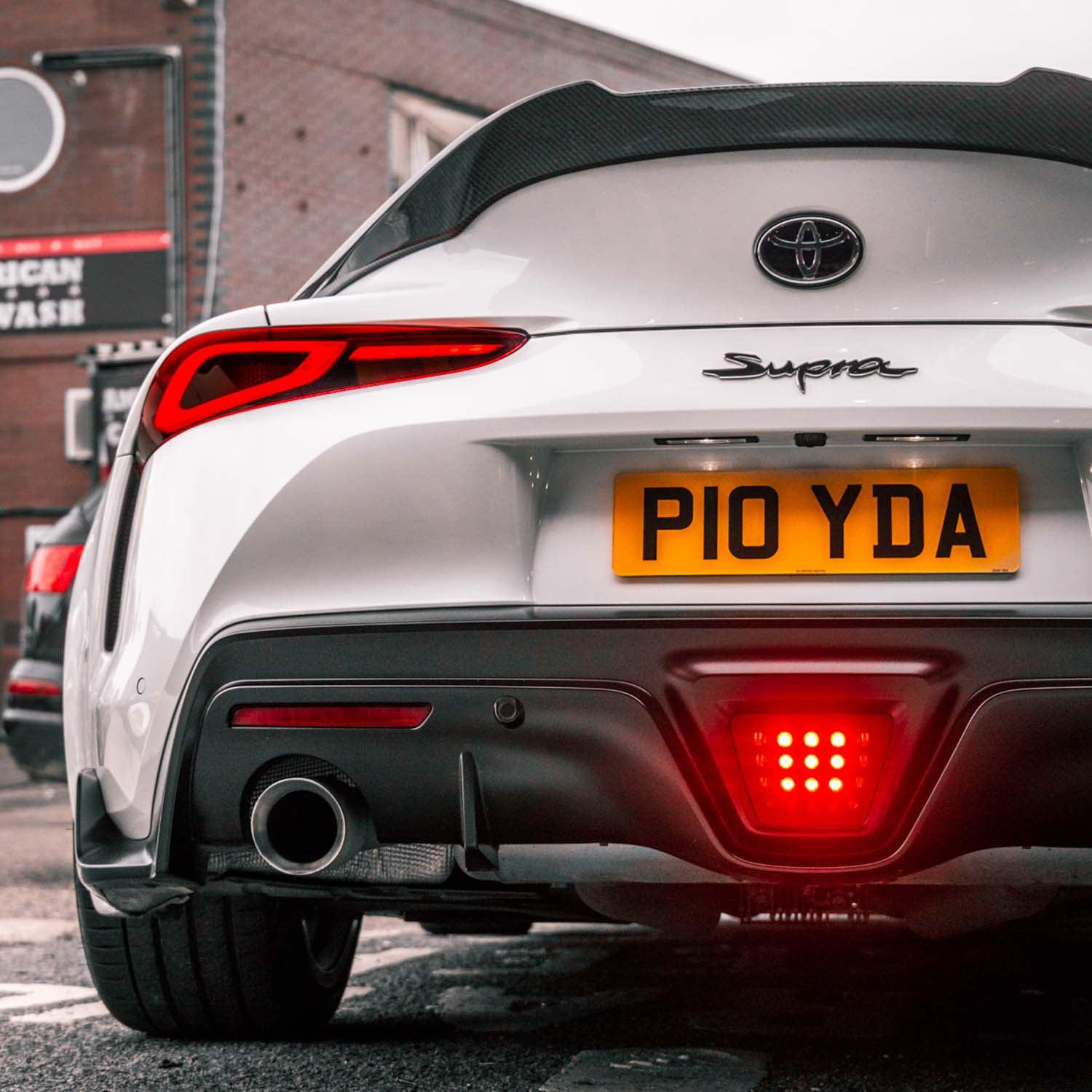 MHC+ Toyota Supra V Style Spoiler In Pre Preg Carbon Fibre (A90)-R44 Performance