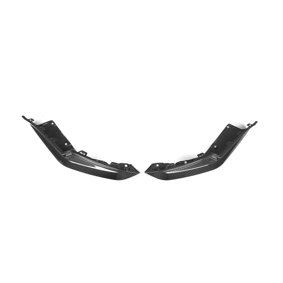 MHC+BMW M3 OEM Style Replacement Rear Side Diffusers In Pre Preg Carbon Fibre (G80)-R44 Performance